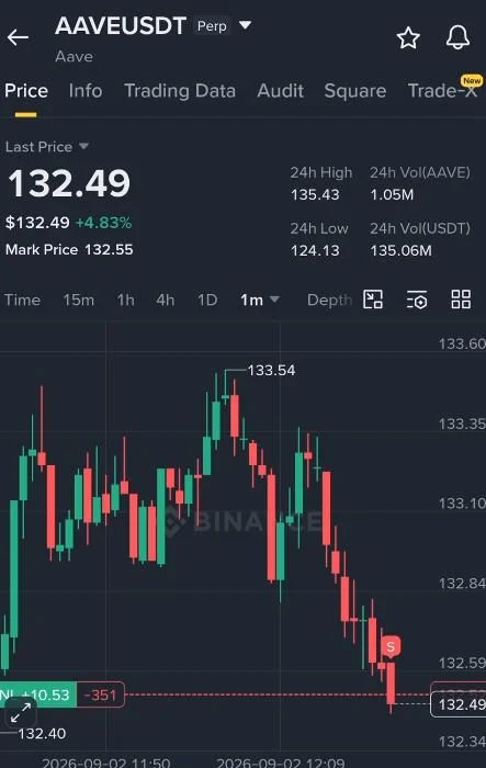 AAVE Futures Setup Chart - Signal #AAVE11655169