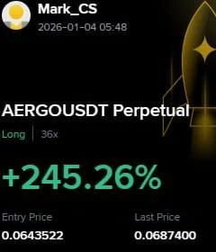 AERGO Futures Profit Proof (+245%) - CryptoSphere Audited Signal Setup