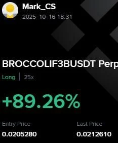 BROCCOLIF3B Futures Profit Proof (+84%) - CryptoSphere Audited Signal Setup