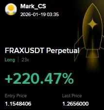 FRAX Futures Profit Proof (+220%) - CryptoSphere Audited Signal Setup