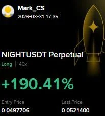 NIGHT Futures Profit Proof (+190%) - CryptoSphere Audited Signal Setup