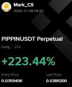PIPPIN Futures Profit Proof (+223%) - CryptoSphere Audited Signal Setup