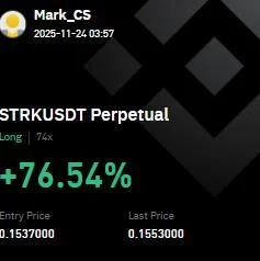 STRK Futures Profit Proof (+76%) - CryptoSphere Audited Signal Setup